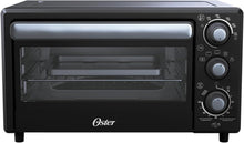 Load image into Gallery viewer, Oster 18-Quart Toaster Oven With Air Fry Matte Black: Convection, 1400W, Steel, Includes Broiler Pan &amp; Air Fry Basket