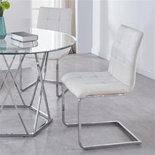 Load image into Gallery viewer, Steve Silver Escondido White Faux Leather Side Chair