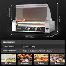 Load image into Gallery viewer, Leconchef Hot Dog Roller Machine