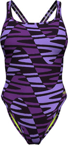 Speedo womens Women's Swimsuit One Piece ProLT Super Pro, PURPLE - SIZE 0/26