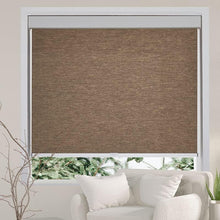 Load image into Gallery viewer, Persilux Free-Stop Cordless Light Filtering Roller Shade - BROWN 35x72INCH