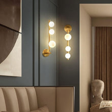 Load image into Gallery viewer, Mord 3 - Light Gold Armed Sconce