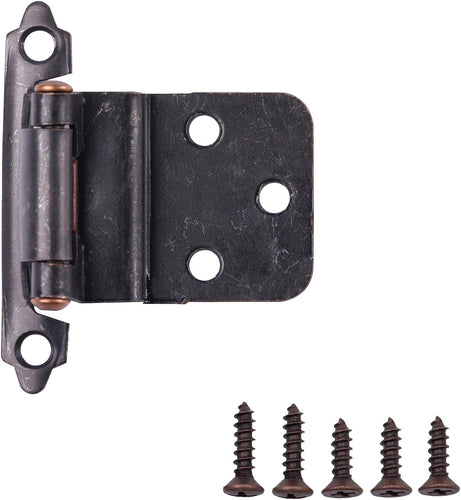 Amazon Basics AB-4000 Hinges, 3/8