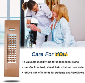 Transfer Board - Patient Slide Assist Device for Transferring Patient from Wheelchair to Bed, Bathtub, Toilet, Car