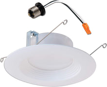 Load image into Gallery viewer, Halo 5 inch and 6 inch Integrated LED Recessed Retrofit Downlight Trim, 90 CRI, Title 20 Compliant, 3000K Soft White Recessed Light