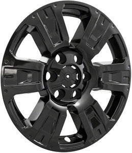 COAST2COAST Impostor Wheel Skin, 18", Black, Set Of 4