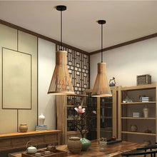 Load image into Gallery viewer, Bamboo Woven Pendant Light