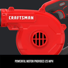 Load image into Gallery viewer, CRAFTSMAN CMCBL0100B 20V MAX* BLOWER (TOOL ONLY)