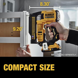 ATOMIC COMPACT SERIES™ 20V MAX* Brushless Cordless 23 Ga. Pin Nailer (Tool Only)