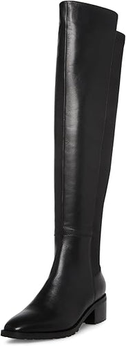 Auction Blondo Women's Waterproof Sierra Over-The-Knee Boot, BLACK SIZE 7.5 WOMENS