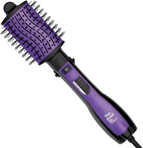 The Knot Dr. for Conair BC116C Detangling Hot Air Brush, Wet/ Dry Styler, Blow Dryer Brush in Pink, 3 Heat Settings, 1000 Watts, Dry, Style and Volumize