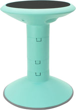 Load image into Gallery viewer, Storex Wiggle Stool – Active Flexible Seating for Classroom and Home Study, Adjustable 12-18 Inch Height, Storex Wiggle Stool – Active Flexible Seating for Classroom and Home Study, Adjustable 12-18 Inch Height, Teal
