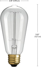 Load image into Gallery viewer, Globe Electric 31321 Vintage Designer Light Bulb, 3 Count, Cool White