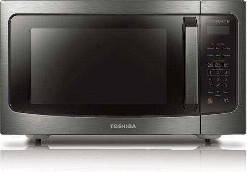 TOSHIBA ML-EM45PIT(BS) Countertop Microwave Oven with Inverter Technology