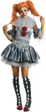 Load image into Gallery viewer, Rubie&#39;s women&#39;s It Movie Deluxe Pennywise Costume Adult Sized MED Costume