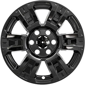 COAST2COAST Impostor Wheel Skin, 18", Black, Set Of 4