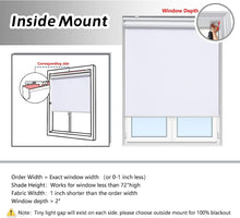 Load image into Gallery viewer, AOSKY Roller Window Shades Blackout Blinds