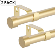 Load image into Gallery viewer, OLV (Set of 2) Gold Rods for Window 48-84 inch