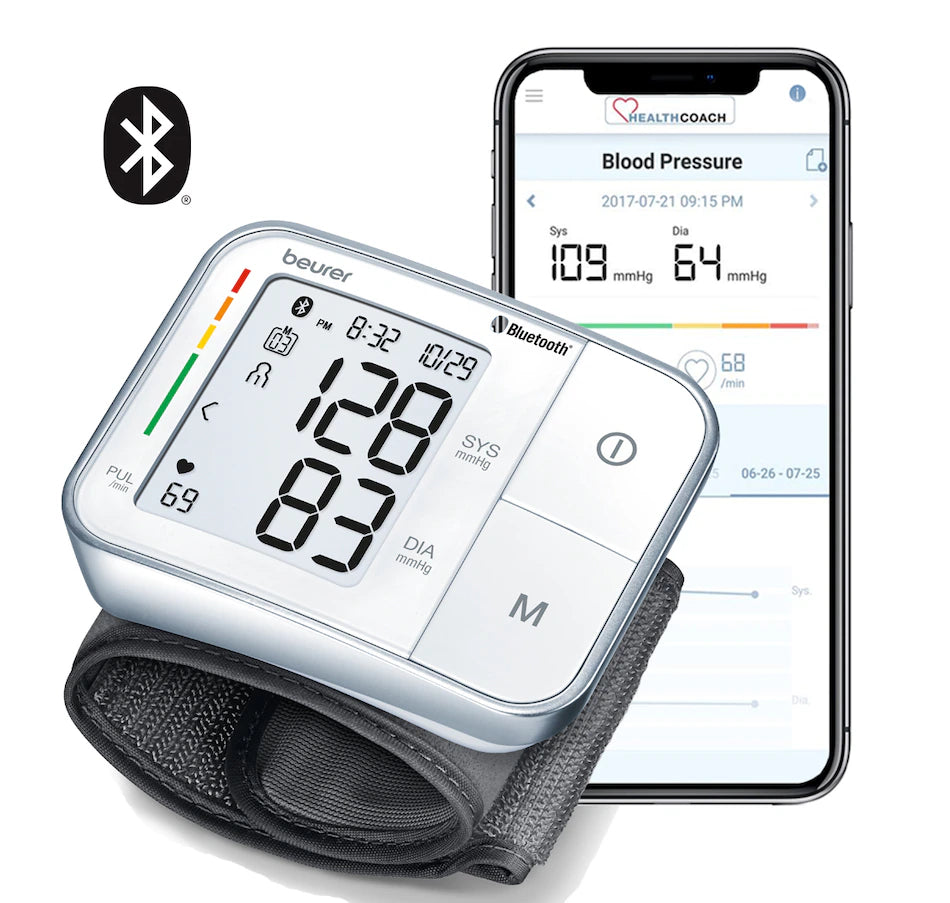 beurer Connected Wrist Blood Pressure Monitor