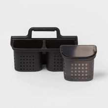 Load image into Gallery viewer, 2-in-1 Shower Caddy Black - Room Essentials
