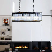 Load image into Gallery viewer, 6 - Light Dimmable Kitchen Island Square / Rectangle Chandelier