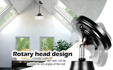 Load image into Gallery viewer, Semi Flush Mount Ceiling Light with Metal Glass