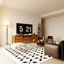 Load image into Gallery viewer, 70.9'' Walnut TV Stand With Rubber Wood Legs, Thickened Top And Adjustable Shelves, Modern Entertainment Centre With Storage Cabinets