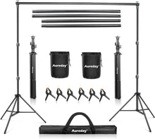 Load image into Gallery viewer, Aureday Backdrop Stand, 7 x 10 Ft
