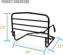 Load image into Gallery viewer, Stander 30&quot; Safety Bed Rail, Folding Bedside Safety Guard Rail for Adults