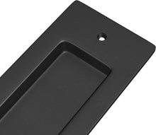 Load image into Gallery viewer, WINSOON Sliding Door Handle (2 PK), 6-1/2&quot; Finger Pull Handle Hardware Set for Sliding Barn Door,Barn Door Finger Pull Set,Solid Flush Door Handle Suitable for Barn Doors,Cupboard,Closets,Pocket Door