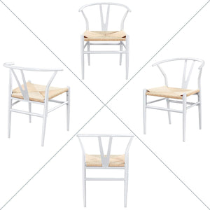Yaheetech Weave Dining Chairs (Set of 2)