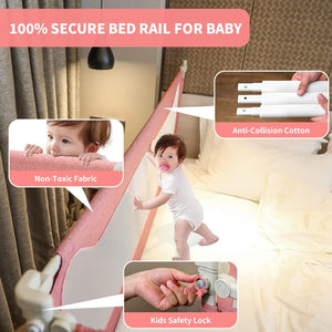 HOMEAL Bed Rail for Toddlers