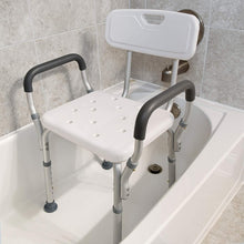 Load image into Gallery viewer, Medical Tool-Free Assembly Spa Bathtub Shower Lift Chair