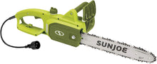 Load image into Gallery viewer, Sun Joe SWJ599E 14&quot; 9-Amp Tree Limb Master Electric Handheld Chainsaw with Low-Kickback