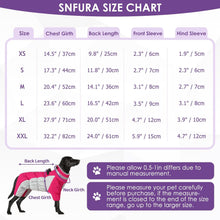 Load image into Gallery viewer, SUNFURA Four Legged Dog Coat Warm Fleece Dog Jacket