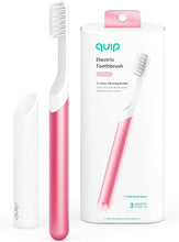Load image into Gallery viewer, Quip Metal Electric Toothbrush Pink