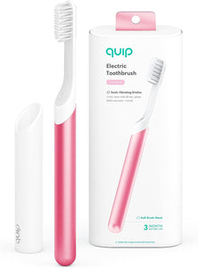 Quip Metal Electric Toothbrush Pink