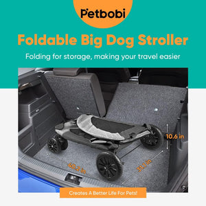 Petbobi Dog Stroller for Large Dogs