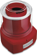 Load image into Gallery viewer, Cuisinart ICE-21RC Frozen Yogurt, Ice Cream and Sorbet Maker Red