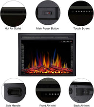 Load image into Gallery viewer, R.W.FLAME A-36&quot; Electric Fireplace Insert