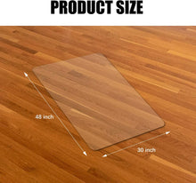 Load image into Gallery viewer, 30&quot; x 48&quot; Kuyal Clear Chair Mat, Hard Floor Use