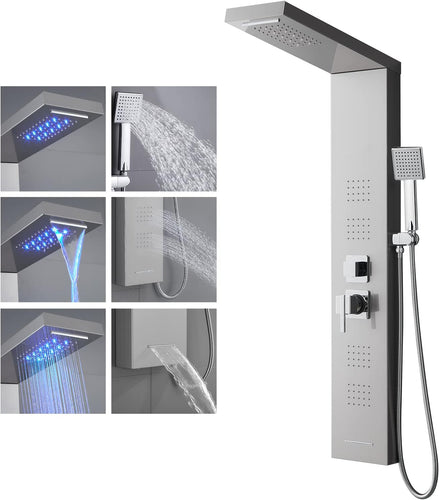 ROVOGO LED Shower Panel Tower System