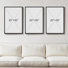 Load image into Gallery viewer, 3 Piece Modern Neutral Geometric Sandstone Artwork