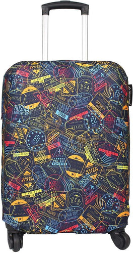 Auction Explore Land Travel Luggage Cover Suitcase Protector Fits 18-32 Inch Luggage