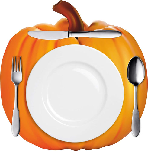 Elite Holiday Products 25 Thanksgiving Pumpkin Placemats