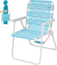 Load image into Gallery viewer, #WEJOY Folding Webbed Lawn Beach Chair