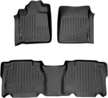 Load image into Gallery viewer, MAXLINER A0022/B0022 Floor Mats for Toyota Tundra Crew Max, 2007-2011 Complete Set, Black