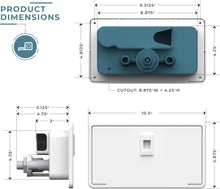 Load image into Gallery viewer, Manufacturers&#39; Select ITC Fontana Exterior Shower Box Kit Faucet with Shower Head