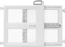 Load image into Gallery viewer, Safety 1st Lift, Lock and Swing Gate - Pressure or Hardware installed, Fits Spaces Between 28&quot; and 42&quot; Wide, 28&quot; Tall, White