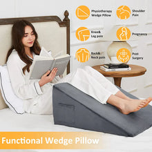 Load image into Gallery viewer, 24&quot; HomeMate Bed Wedge Pillow